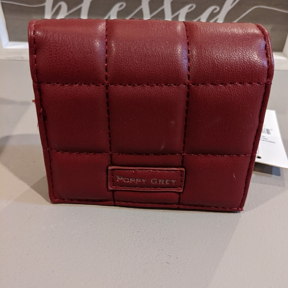 Poppy Grey Wallet NEW - Picture 1 of 7